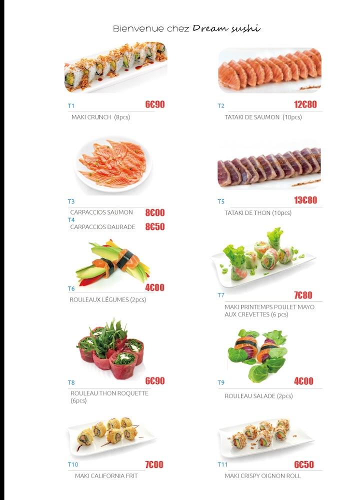 Dream Sushi - Menu Image 2
